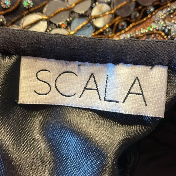 Scala woman’s beaded silk dress - Picture 9 of 13